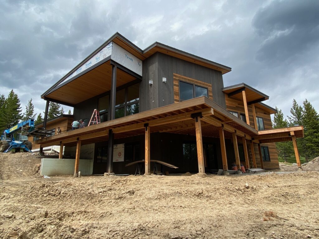 Large outdoor living space